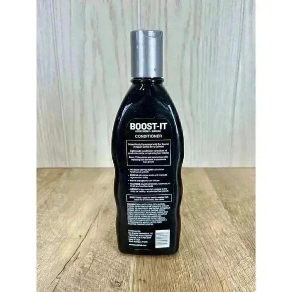 BOOST IT Conditioner for Men Coffee Berry + Ginseng Thickens Thin Fine Hair NEW - Picture 3 of 4